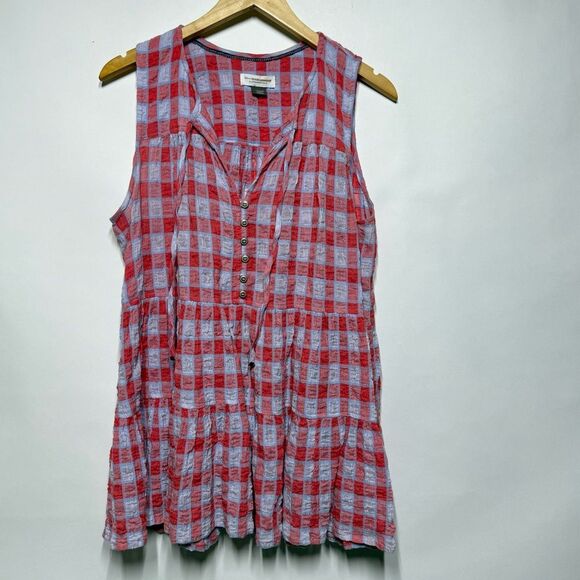 Anthropologie Pilcro Neve Tiered Blouse in Coral
L NWOT - Picture 2 of 11